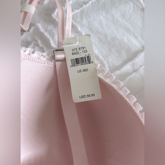 Aerie Pastel Pink Balconette Bra NWT 36D - Picture 5 of 5